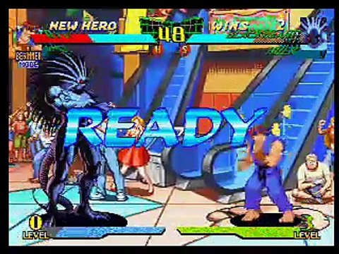 Marvel Super Heroes vs. Street Fighter online multiplayer - psx