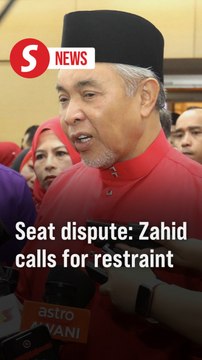 Leave seat talks to top leadership, Ahmad Zahid urges Umno's wings
