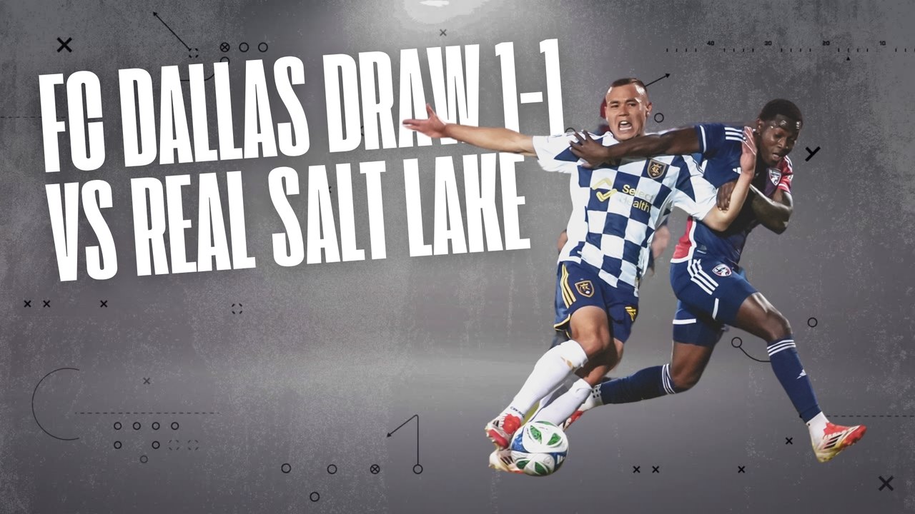 MLS: Paxton Pomykal Returns After 434 Days | FC Dallas Draws 1-1 vs Real Salt Lake | Julio Scores Again!