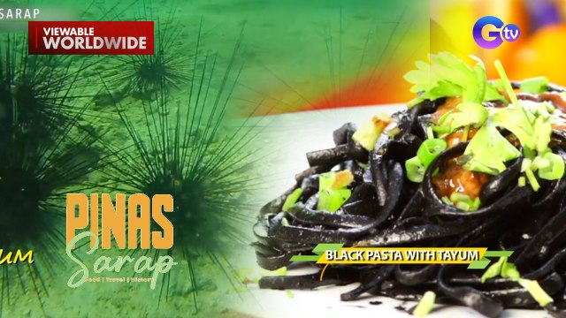 Black pasta with tayum ng mga taga-Zambales, tikman! | Pinas Sarap