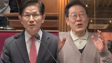 김문수 "당부터 힘 합쳐야"...이재명 "헌정 파괴 사과부터" / YTN