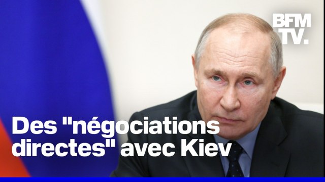 Guerre en Ukraine: Vladimir Poutine a répondu à la proposition de trêve ukrainienne en proposant des