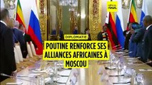 À Moscou, Vladimir Poutine consolide ses alliances africaines