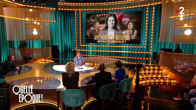 Dans Quelle époque ! , Apolline de Malherbe réagit aux rumeurs concernant son remplacement par Sonia Mabrouk pour l’interview politique matinale de BFMTV