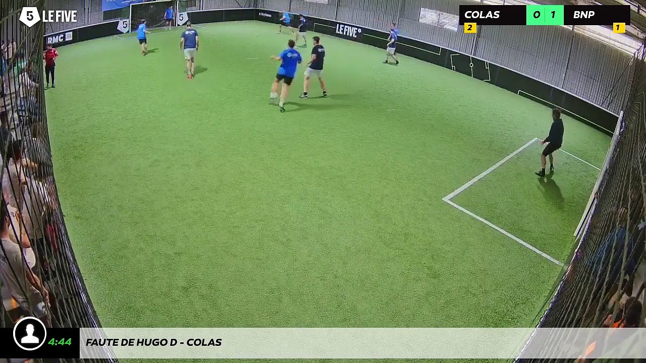 Faute de Hugo D - Colas