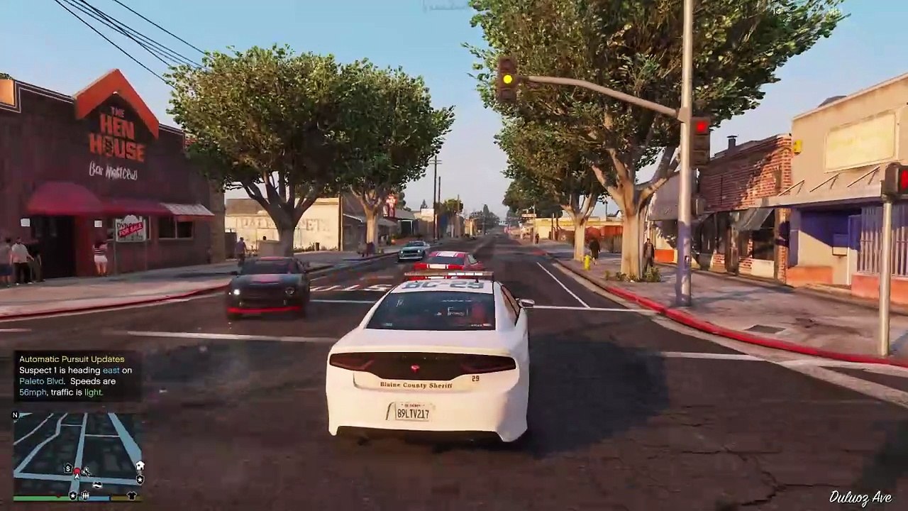 GTA 5 LSPDFR - Stolen Dominator Pursuit