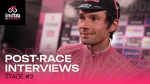 Giro d'Italia 2025 | Stage 2: Post-race interviews