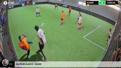 Faute de Hugo D - KADER