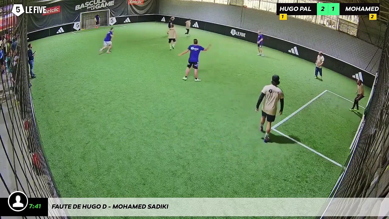 Faute de Hugo D - Mohamed Sadiki