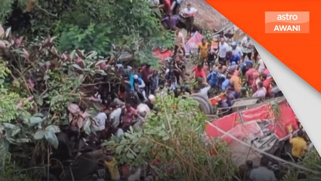 15 maut, lebih 20 cedera bas terjunam dari tebing di Sri Lanka