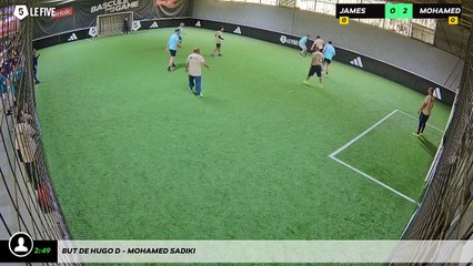 But de Hugo D - Mohamed Sadiki