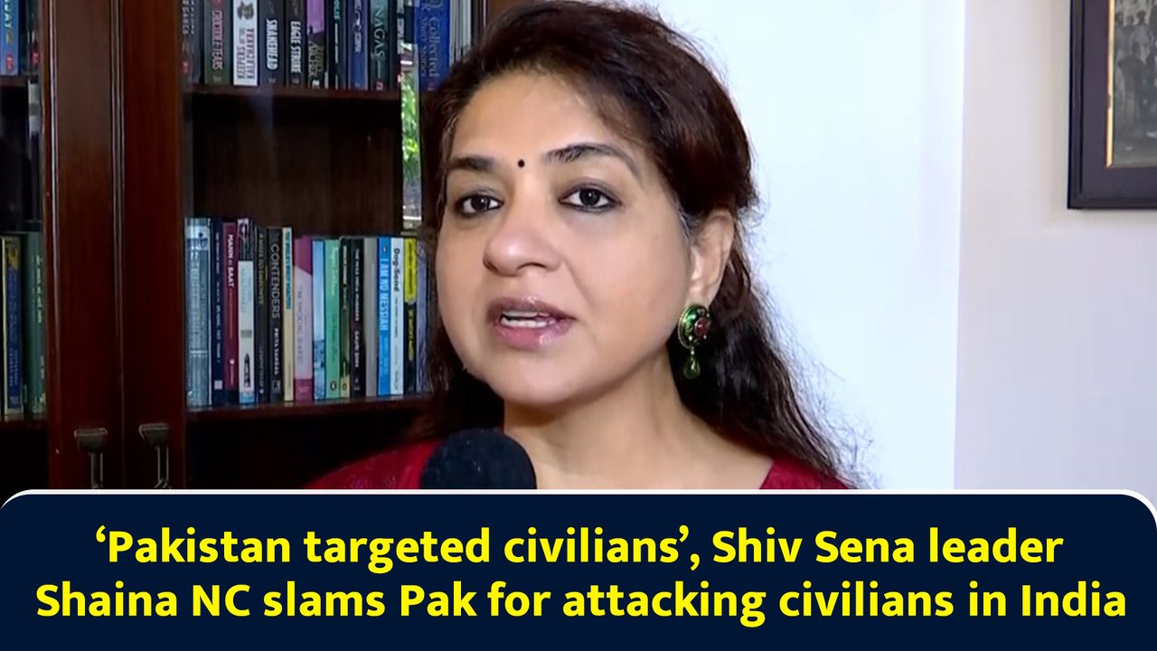 ‘Pakistan targeted civilians’, Shiv Sena leader Shaina NC slams Pak for attacking civilians in India