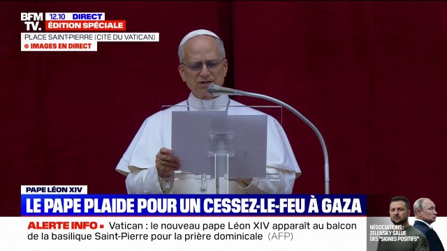 Jamais plus la guerre : le Pape Léon XIV appelle à la paix en Ukraine, à Gaza et en Inde