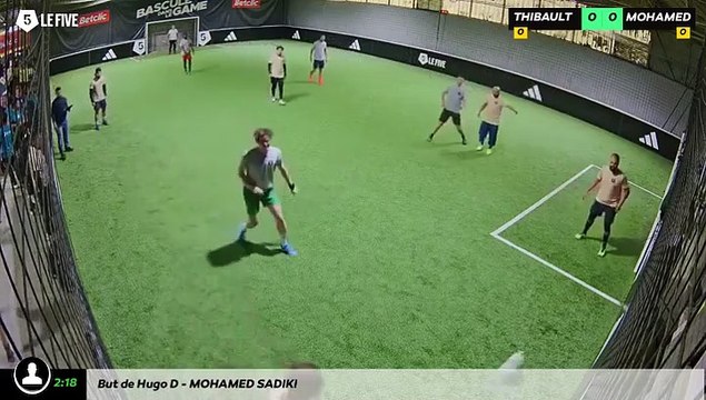 THIBAULT ROIATTI - MOHAMED SADIKI 11/05 à 09:30 - Football Terrain 3 (LeFive Pau)