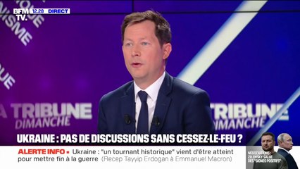 Cessez-le-feu en Ukraine: "C'est la sécurité de notre continent qui est en jeu", affirme François-Xavier Bellamy