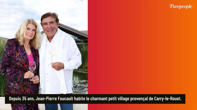 La maison de Jean-Pierre Foucault située dans un village de 5 700 habitants à l'abri des regards