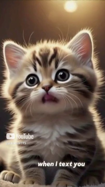 Cuteness overloaded🥰how lovely kitty is talking 👄 #lipsyncs #cutecat #cat #song #talkingcats #mycat