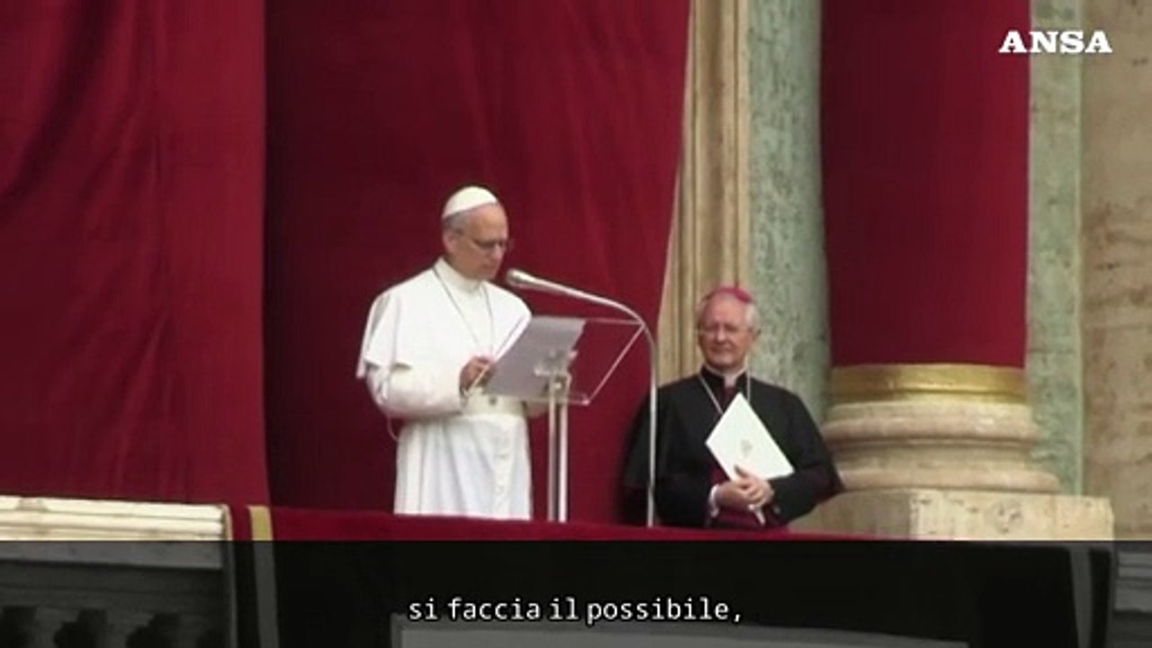 Il Regina Coeli di Papa Leone XIV: "Mai piu' la guerra!"