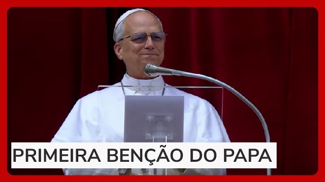 Papa Leão XIV faz sua 1ª oração dominical a fiéis na Praça de São Pedro