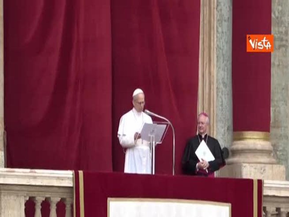 Papa Leone XIV: "Il Signore ci conceda il dono della pace"