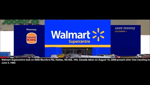 how Walmart Supercentre will look like on 6990 Mumford Rd, Halifax, NS B3L 1N3, Canada when time travel gets invented