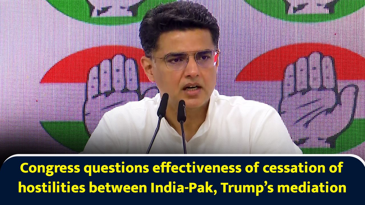 Congress questions effectiveness of cessation of hostilities between India-Pak, Trump’s mediation