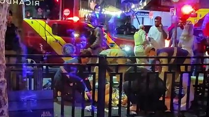 Homem baleado no Centro sofreu duas perfurações no abdômen; Veja atendimento do Siate