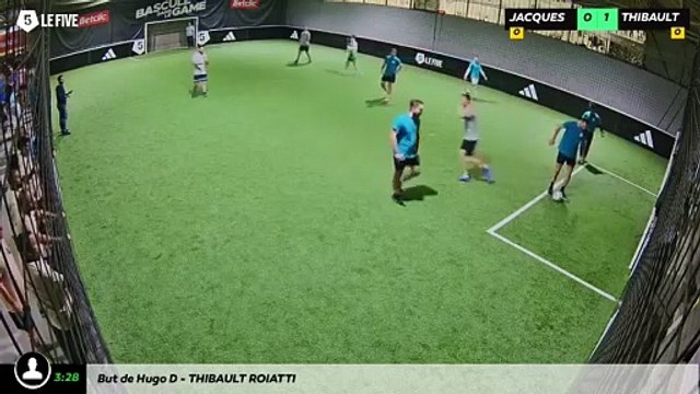 JACQUES SEMBATENE - THIBAULT ROIATTI 11/05 à 10:01 - Football Terrain 3 (LeFive Pau)