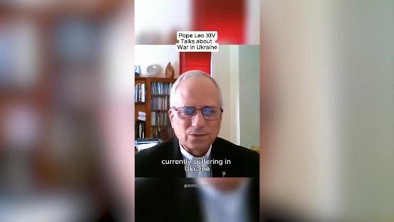 Il video in cui il Papa (che allora era vescovo) si schierava con l'Ucraina e contro l'aggressione russa