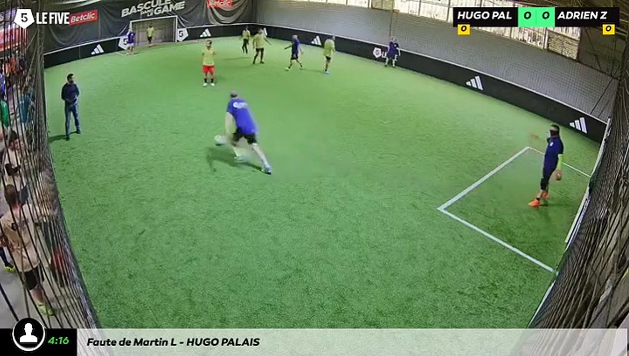 HUGO PALAIS - ADRIEN ZERBINATI 11/05 à 10:51 - Football Terrain 3 (LeFive Pau)