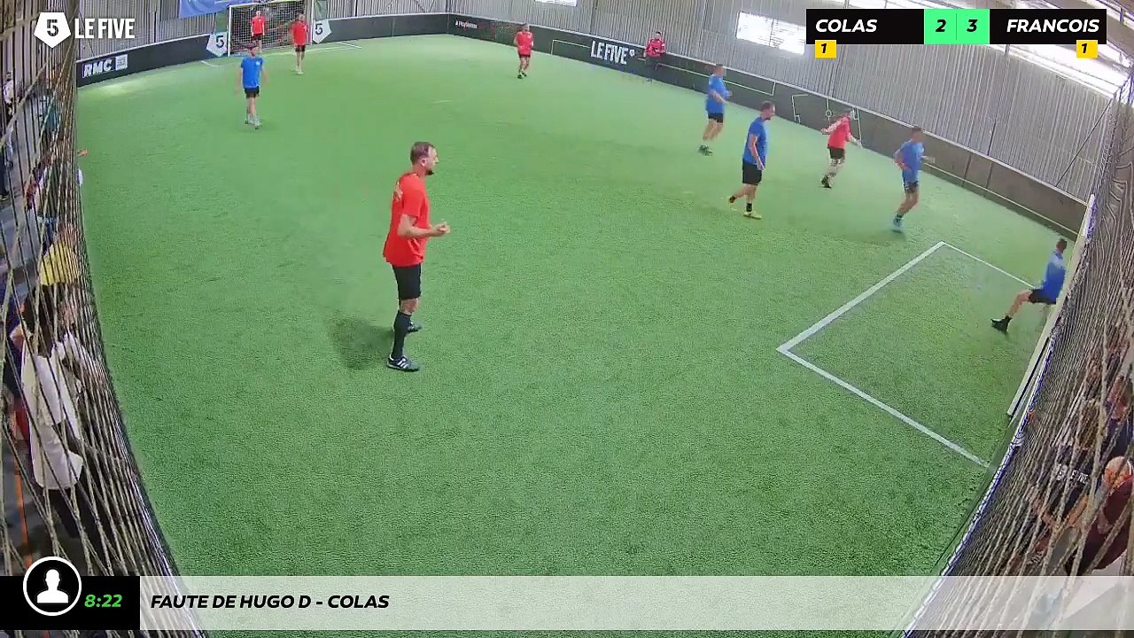 Faute de Hugo D - Colas