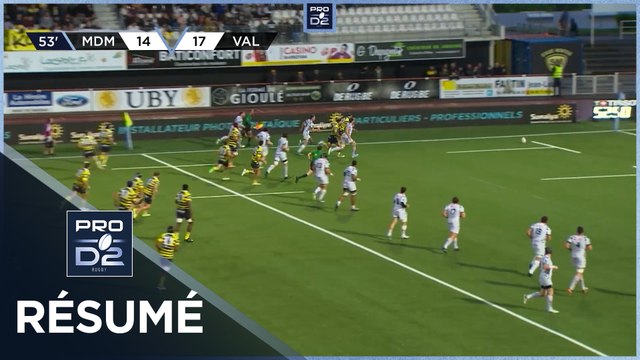 PRO D2 Saison 2024-2025 J29 - Résumé Stade Montois Rugby - Valence Romans