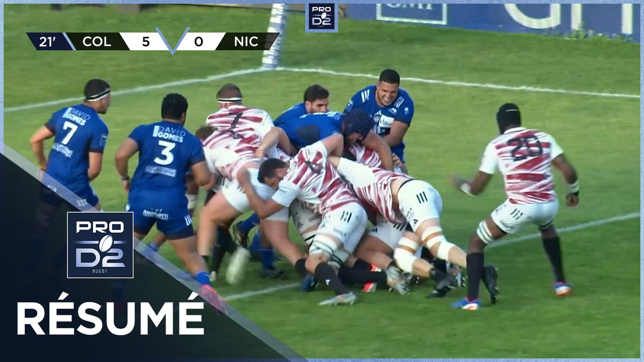 PRO D2 Saison 2024-2025 J29 - Résumé Colomiers Rugby - Stade Niçois Rugby
