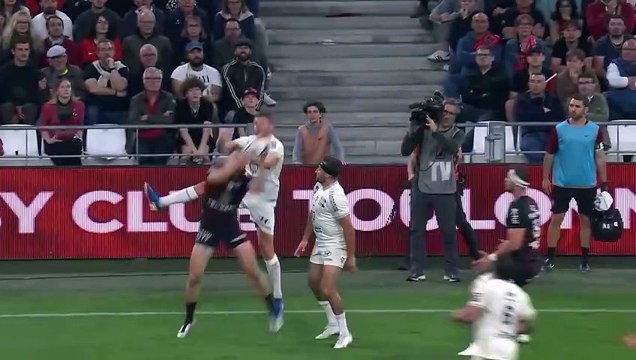 TOP 14 - Essai de Matthis LEBEL (ST) - RC Toulon - Stade Toulousain