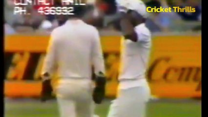 Majid Khan 74 off 155 Balls 188 Mins 7 Fours vs Australia 3rd Test First Innings at Melbourne in Dec 1981