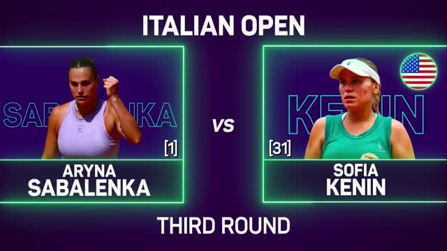 Sabalenka overcomes early setback to beat Kenin