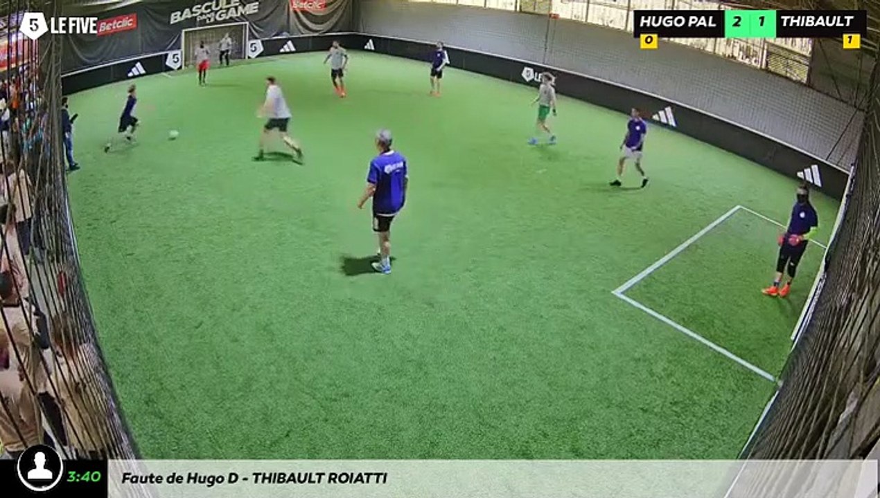 HUGO PALAIS - THIBAULT ROIATTI 11/05 à 12:01 - Football Terrain 3 (LeFive Pau)