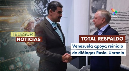 Presidente Maduro saluda propuesta de diálogo entre Rusia y Ucrania