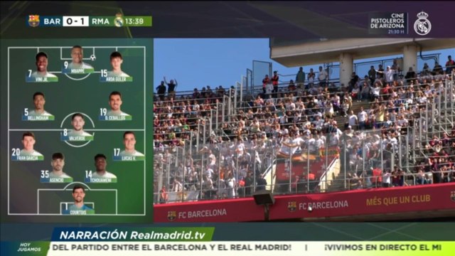 ¡Locura en RMTV con el segundo de Mbappé! | FC BARCELONA 0 - REAL MADRID 2