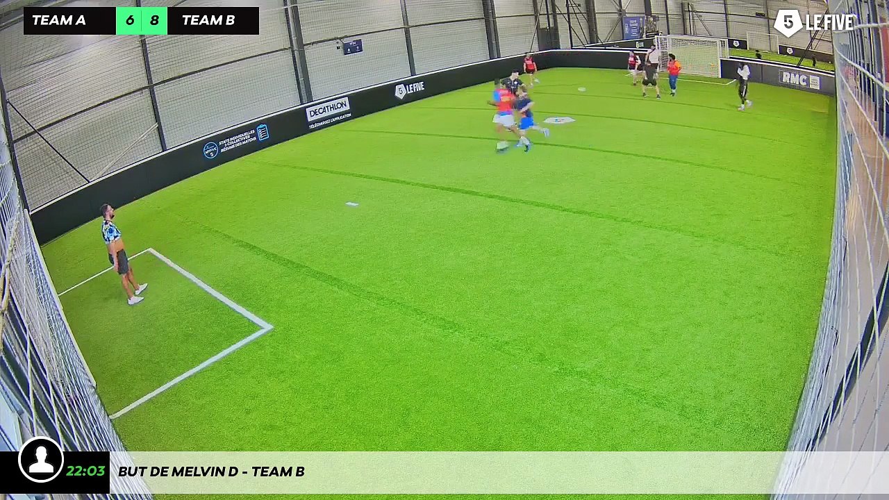 But de Melvin D - Team B