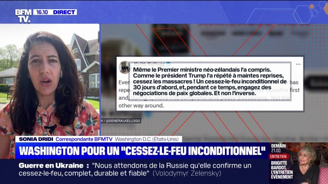Guerre en Ukraine: Washington appelle à un cessez-le-feu inconditionnel de 30 jours en premier, ensuite des négociations de paix globales