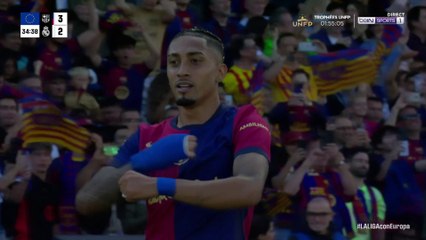 La Liga : Raphinha met le Barça en tête, ce Clasico est fou !