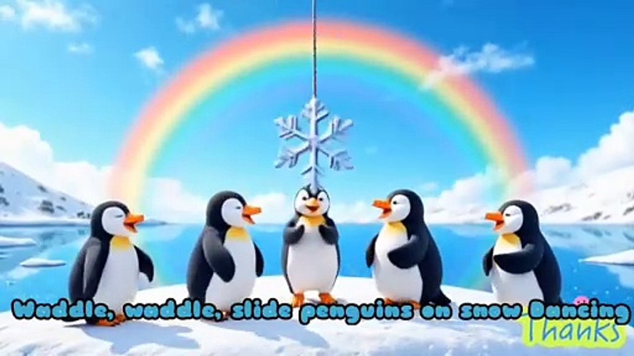 One Little Penguin woke up,