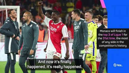 Champions League qualification a huge weight off Monaco's shoulders