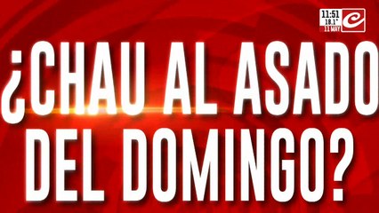 Subió la carne: el asado de los domingos, cada vez más lejos