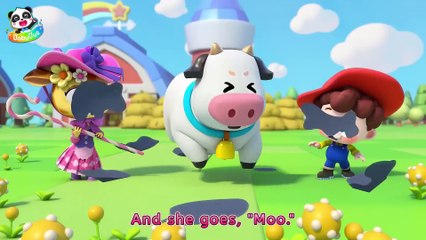 Learn Colors with Farm Animals _ The Cow Named Lola _ Nursery Rhyme _ Kids Songs _ BabyBus(1080P_HD)
