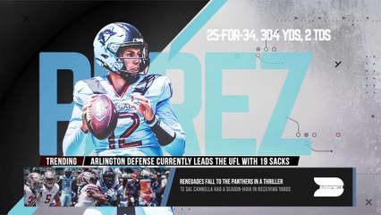 UFL FINAL SCORE: Renegades Edged Out by Panthers in Final-Minute Thriller