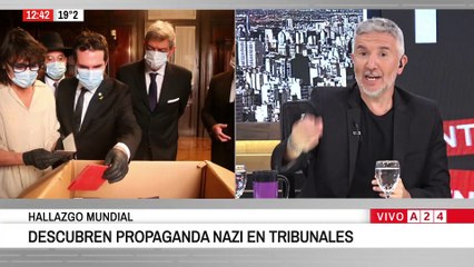Hallazgo mundial: descubrieron cajas nazis en el archivo de la Corte Suprema de  Justicia