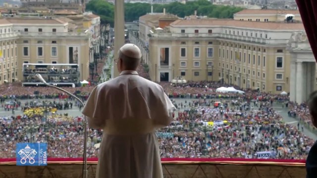 Primera misa dominical del papa León XIV