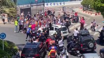 Ceuta sale a la calle para celebrar el ascenso de su equipo